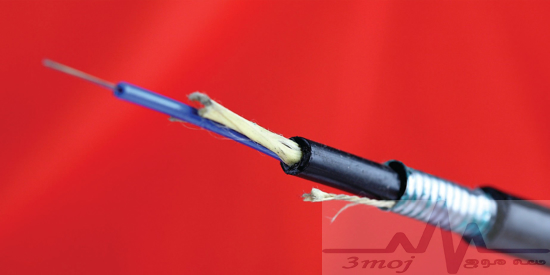 کابل فیبر یونیکام Unicom Loose Tube Armored Fiber Optic Cable , UC-FBR-LA