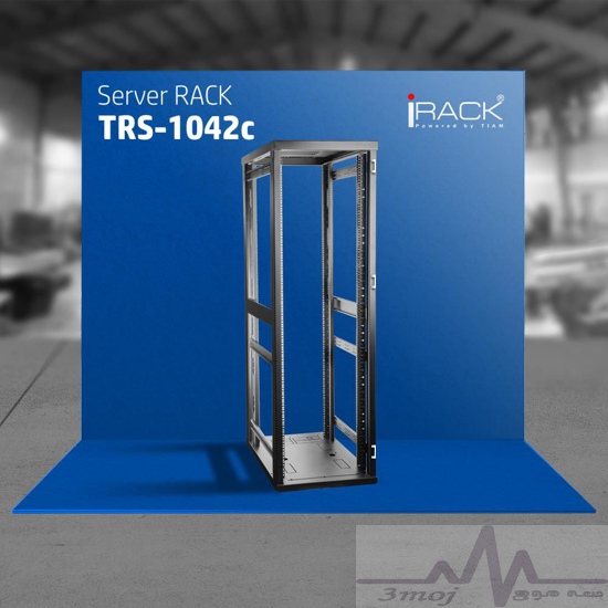 رک ایستاده سرور، 42 یونیت عمق 100، برند آی رک، مدل  TRS-1042c 