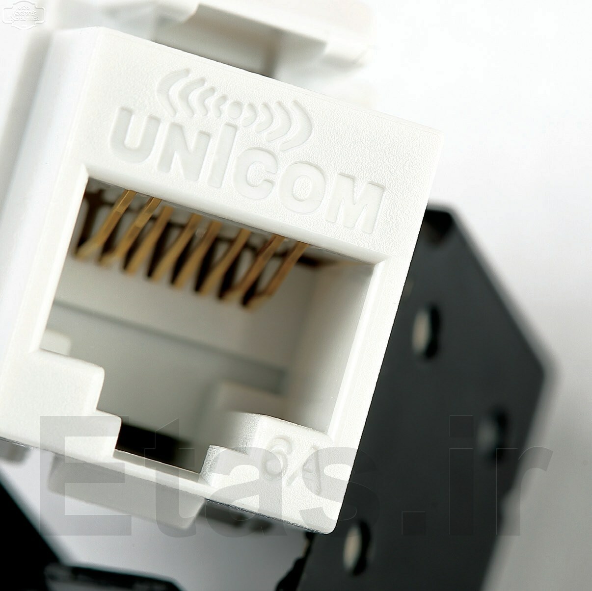 کیستون جک یونیکام کت 6 ای، Unicom Category 6A Jack, UC-JCK6A