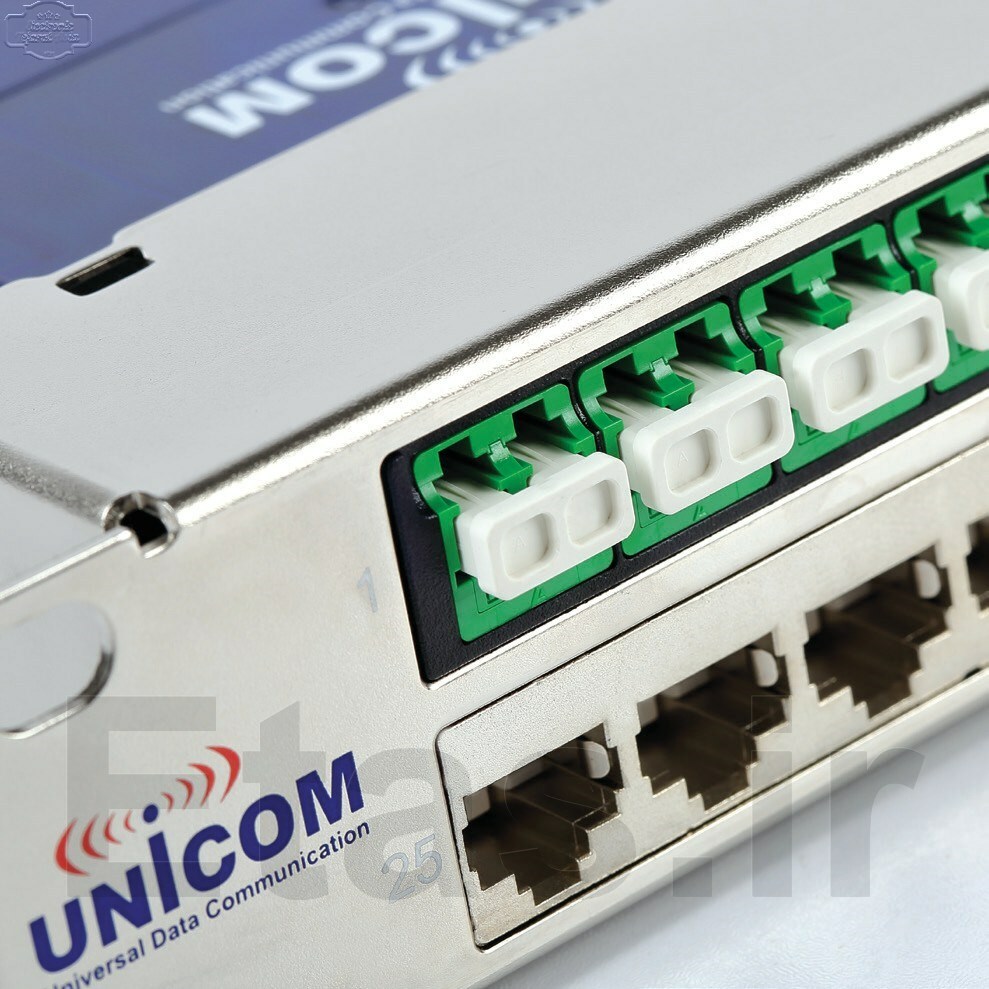 پچ پنل ماژولار یونیکام Unicom Modular Patch Panel, UC-PNL-M