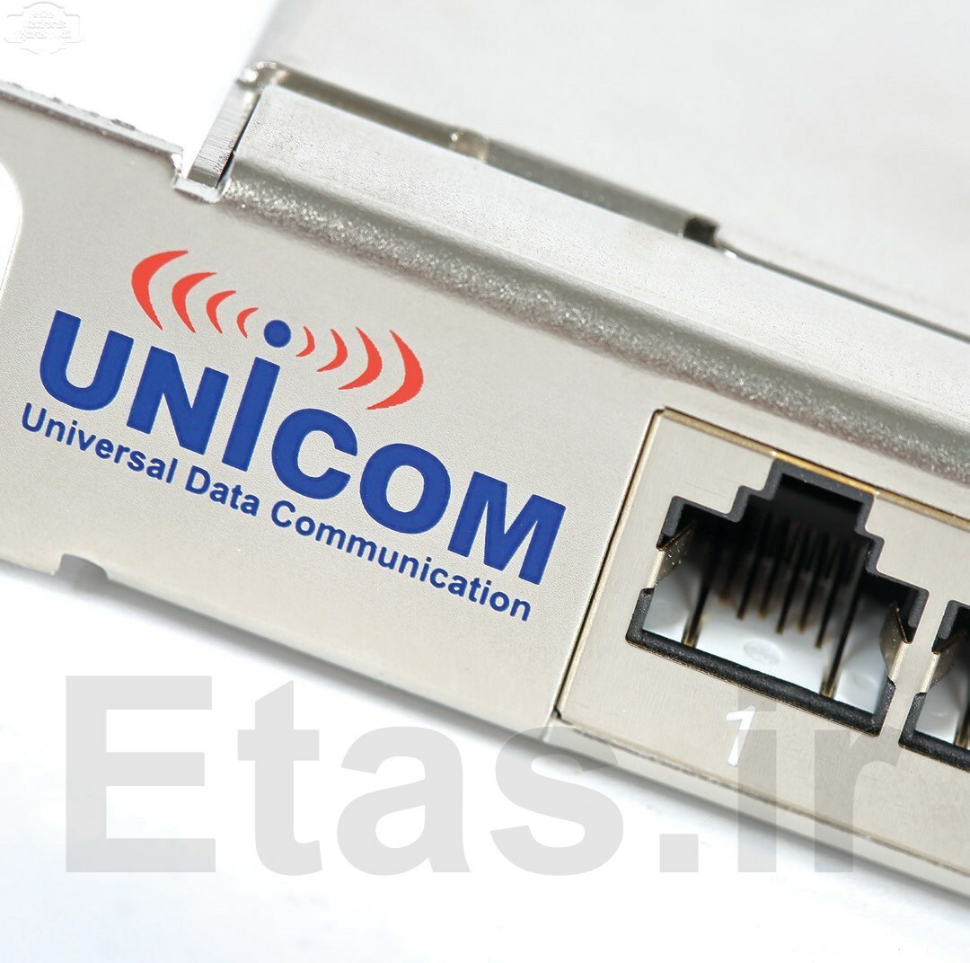 پچ پنل Cat6 شیلد یونیکام Unicom Category 6 High Density Shielded Patch Panel, UC-PNL6-HS