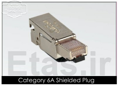 پلاگ شیلد یونیکام کت 6 ، Unicom Category 6A Shielded Plug UC-PLG6A-S