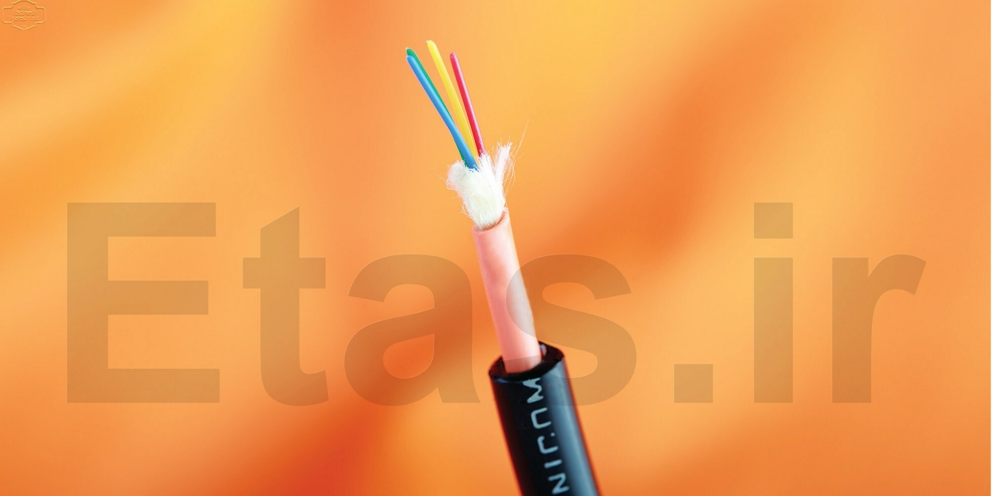 Unicom Tight Buffer Outdoor Fiber Optic Cable, UC-FBR-TI فیبر نوری یونیکام مدل 